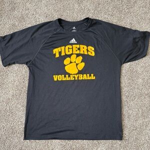 Adidas Climalite Men’s Medium Tigers Volleyball Graphic Athletic Shirt